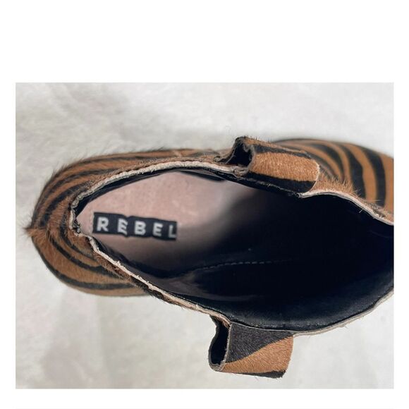 🆕️👢Rebel Wilson Lady Jam Tiger Print Cowboy Boot, Sz 8W - Picture 5 of 5